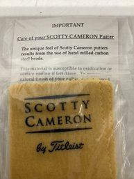 Scotty Cameron - Titleist Putter Cleaner Oil Cloth