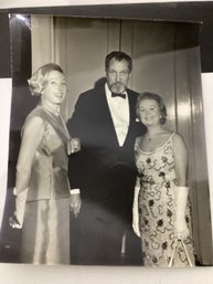 1960's Photo With Vincent Price