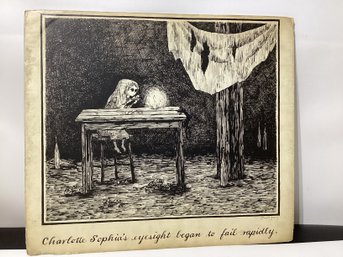 Print From The Book The Hapless Child By Edward Gorey Signed Lower Right