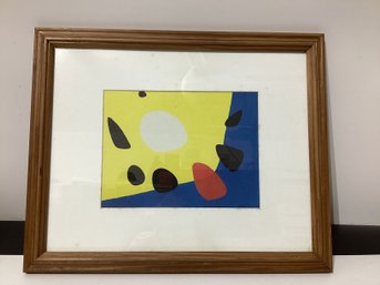 Print 'Untitled, 1963' By Alexander Calder Signed And Numbered