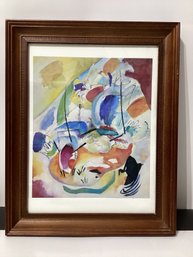 Book Plate Titled 'Improvisation 31 (Sea Battle)' By Wassily Kandinsky