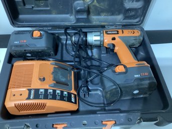 RIDGID R84015 X2 18-volt Cordless Drill With A Carrying Case