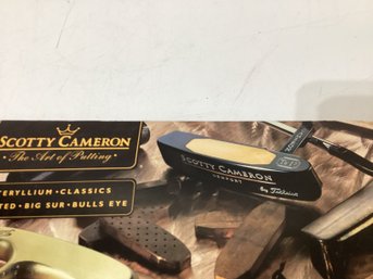 Golf Club Flyer  Signed By Scotty Cameron