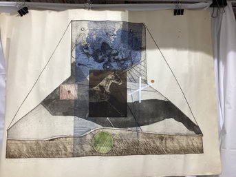 David Freed Etching Titled 'Indication' Signed And Numbered 36/100