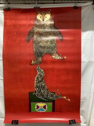 1973 Brian Wildsmith's 'Circus Of Color,' Focusing On The Color Red