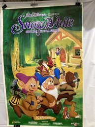 1987  Movie Poster Celebrating The 50th Anniversary Of Walt Disney's 'Snow White And The Seven Dwarfs