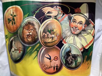 Vintage Leicester, Large Circus Poster Printed On Canvas  Show Printers