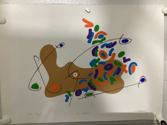 Limited Edition Print  Titled 'Le Bikini' Artist Proof 15/30 Signed Illegibly