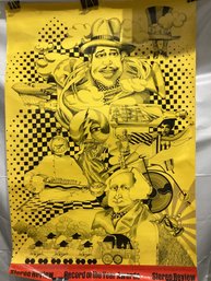 Vintage Poster For The 'Record Of The Year Awards' By Stereo Review Magazine Artwork By Isadore Seltzer