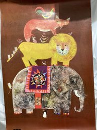 BRIAN WILDSMITH Poster Circus Of Color Brown