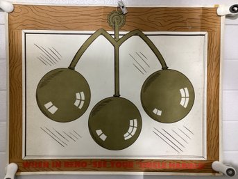 1950's 'Harold's Club' Display Poster From Reno, Nevada 'When In RenoSee Your 'Uncle Harold'.'