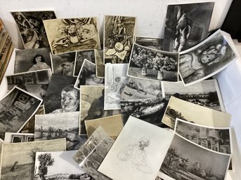 40 Vintage Black And White Photos Of Fine Art