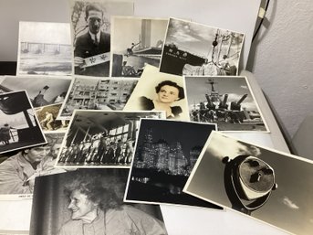 Vintage Black-and-white Photographs Featuring Various Scenes