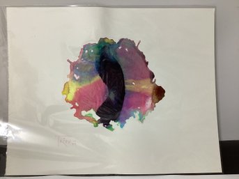 Signed Peter Tripp Abstract Painting