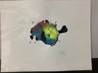 Signed Peter Tripp On Paper