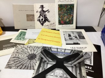 Assorted Vintage Gallery Brochures