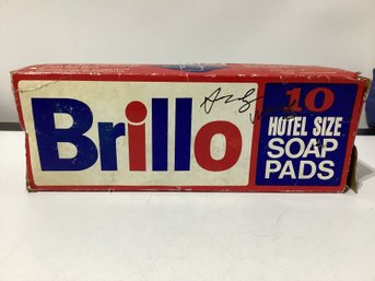 Signed Brillo Box