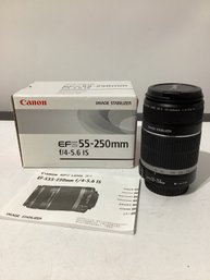 Canon EF-S 55-250mm F/4-5.6 IS II Telephoto Zoom Lens