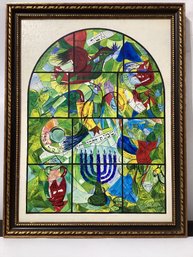 The Tribe Of Asher -signed H Frank 67 In The Style Of Chagall