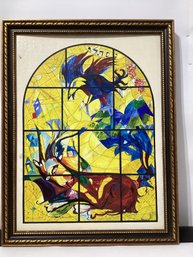 In The Style Of Chagall The Tribe Of Naphtali Signed H Frank 67