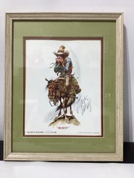 The Art Of Jack Davis 'Rusty', Lithograph, SIGNED And Numbered  919/1500