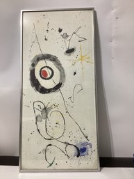 Joan Miro Original Print Lithograph Art Derriere Le Miroir Abstract Modernism