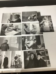 9 Postcards With Images Of Ray Johnson From  1964-1967