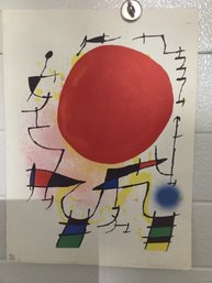 Joan Miro Original Stone Lithograph 3 Vol 1