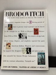Brodovitch, Written By Andy Grundberg And Published In 1989 By Harry N. Abrams H/C