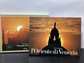 Collectible Photography Book Titled L'Oriente Di Venezia By Fulvio Roiter, Published By Dagor Books In 1982