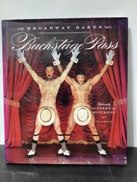 Backstage Pass: Broadway Bares,  Photographs From The Annual Fundraising Strip-tease Event  H/C