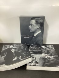 Sotheby's The Duke And Duchess Of Windsor Complete Auction Catalogue- 2 Volume Set Of Books 1997