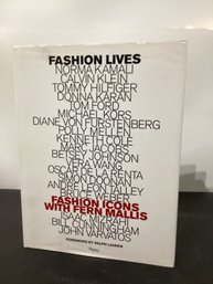 'Fashion Lives: Fashion Icons With Fern Mallis' Dedicated & Signed