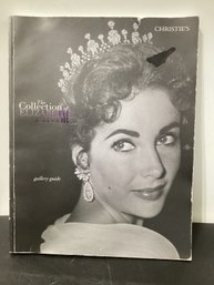 Christies The Collection Of Elizabeth Taylor, Gallery Guide Soft Cover Book
