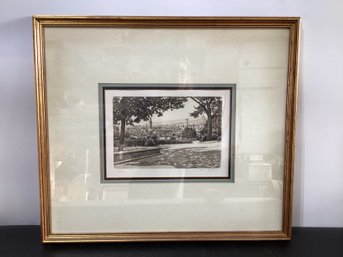 Possibly A View Of Florence 'second State' Of The Print Signed Illegibly Numbered 115/150