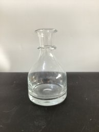 Vintage Clear Glass Decanter