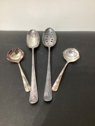 Vintage Silver-plated Serving Utensils