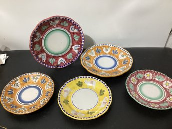 Solimene In Vietri Sul Mare, Italy.  Ceramic Plates