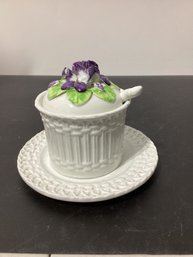Valentino Porcelain Lidded Pot