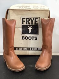 Frye Boots Dark Camel Size 9 D