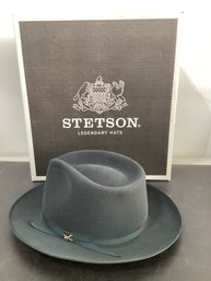 Stetson Stratoliner B Hat In A Peacock Color, Size 7 3/8