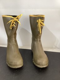 Vintage LaCrosse Outdoorsman Insulated Rubber Knee Boot Size 9