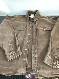 Vintage Carhartt Rugged Outdoor Wear Button-up Shirt
