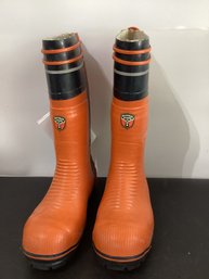 Husqvarna Protective Boots Rubber Logger Boots Size 10