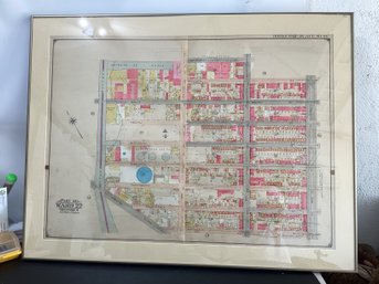 Pair C1910 E.B. Hyde & Co New York City Cadastral Maps Ward 22, Section 4 Layout Of Park Slope, Brooklyn