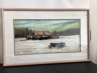 Herbert Weintraub  Watercolor Landscape