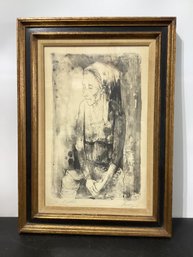 Jean Jansem (French, 1920-2013) Artist Proof Lithograph 'Vielle Assisse'