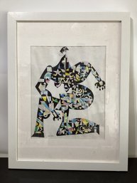 Geometric Person Signed Robert Strimban
