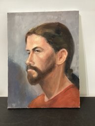 O/c Portrait Possibly Unsigned  Zelda Haber
