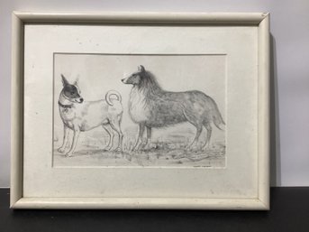 Robert Strimban Drawing Dedicated To Mothers Birthday